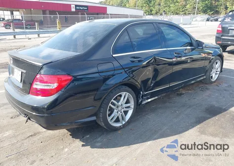 2014 Mercedes-Benz C 250 Sport from USA, damaged, VIN WDDGF4HB1EG220441
